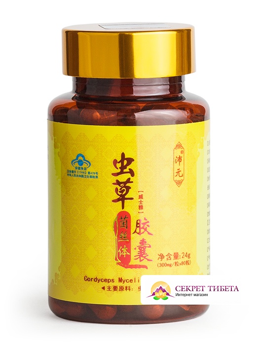 Капсулы "Кордицепс" ТМ Пэйюань® (Cordyceps Sinensis Capsule)